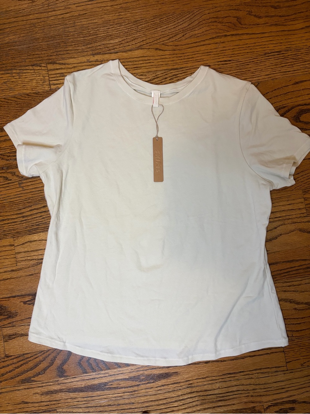 SKIMS Cotton Jersey T-Shirt - 2X Bone - NWT